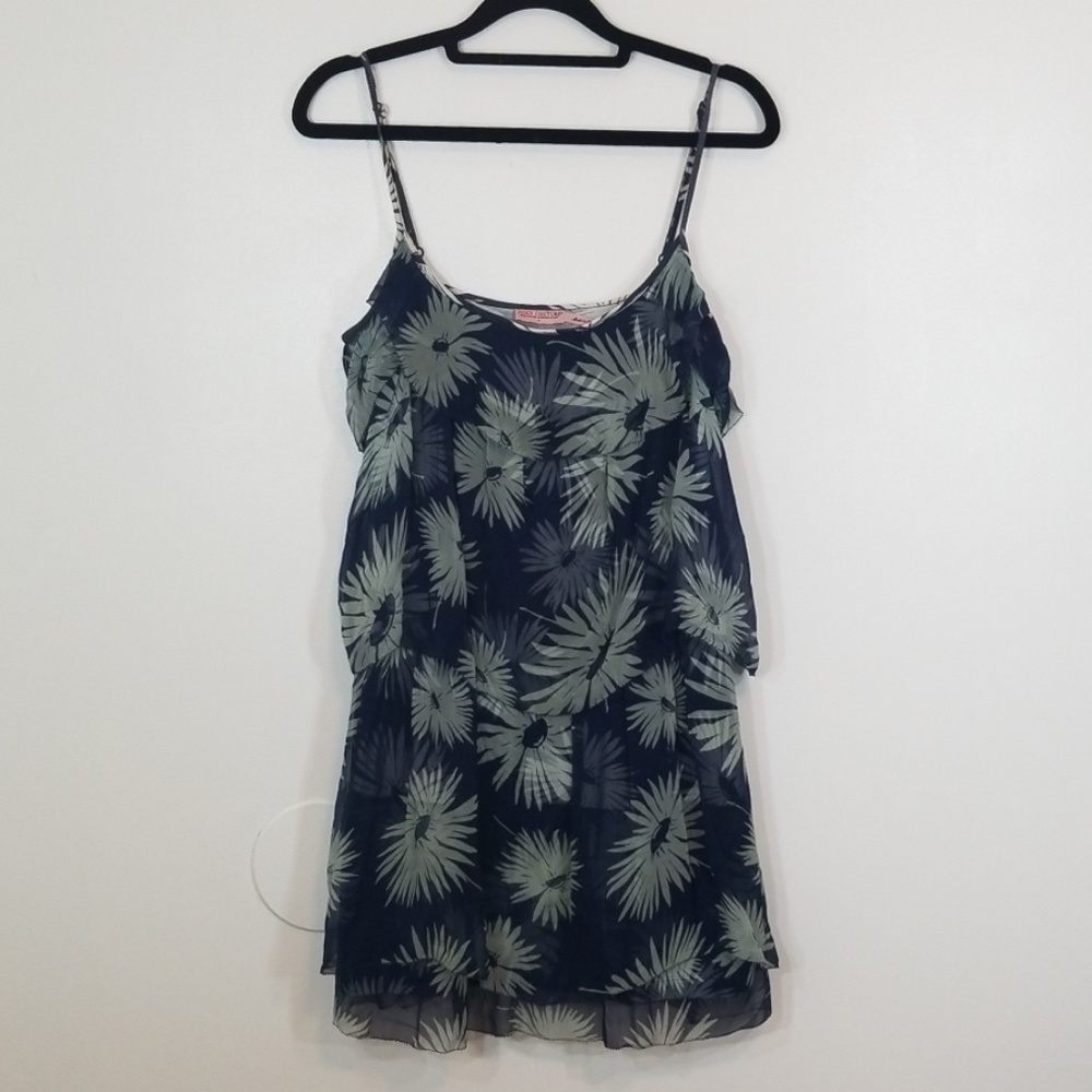 Juicy Couture Silk Floral Mini Dress